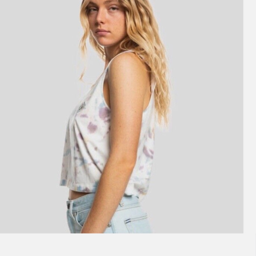 Women's Quicksilver Tie-Dye Tank Top medium